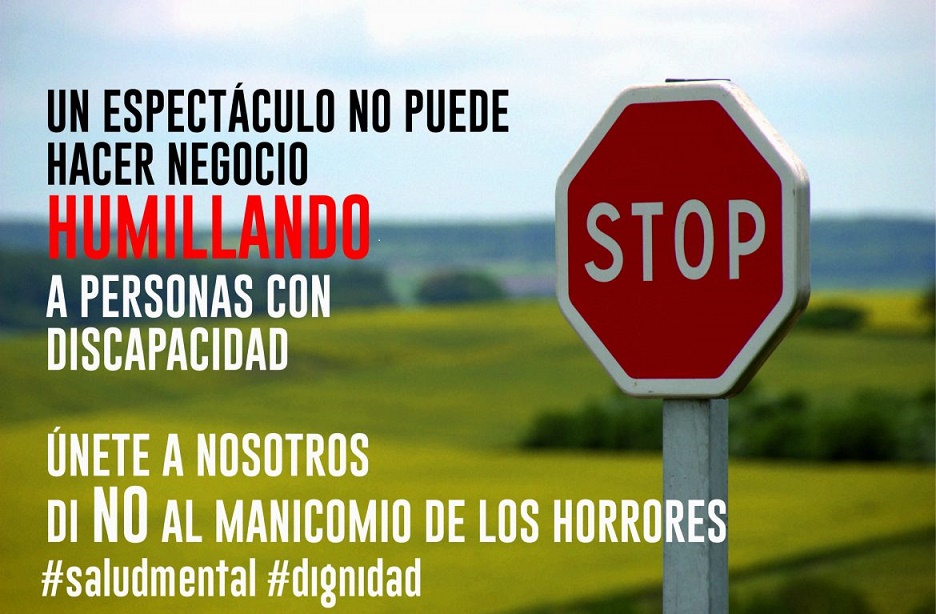 El movimiento pro salud mental vuelve a unirse frente al espectáculo ‘Manicomio’