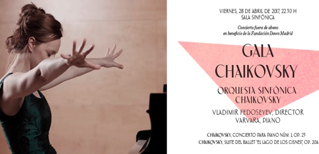 ‘Gala Chaikovsky’ a beneficio de la FSDM, este viernes en Madrid
