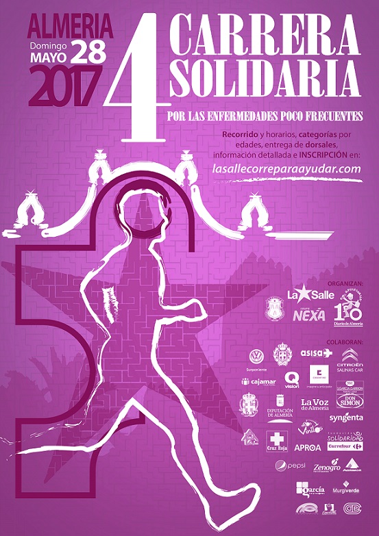 Carrera Solidaria por las Enfermedades Poco Frecuentes en Almería