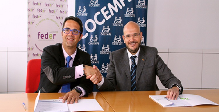 FEDER y COCEMFE se unen en pro de las personas con discapacidad y ER
