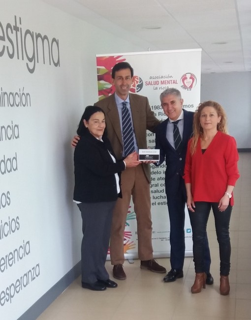 Donación de 4.265 euros de Bankia a ARFES Pro Salud Mental