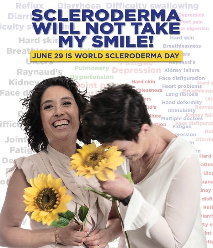 ‘La esclerodermia no me hará perder la sonrisa’ en el Día Mundial de la Esclerodermia