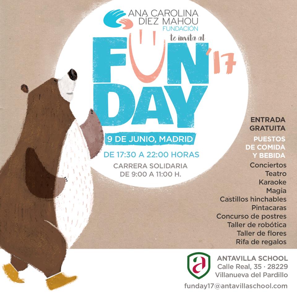 Fundación Ana Carolina Díez Mahou organiza su ‘FunDay 2017’