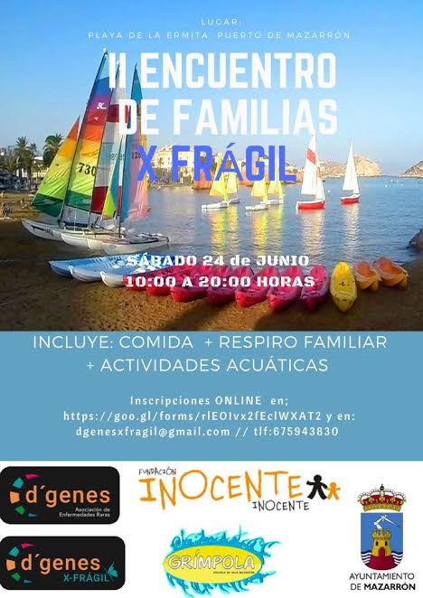 Asociación D’genes organiza su ‘II Encuentro de Familias X Frágil’