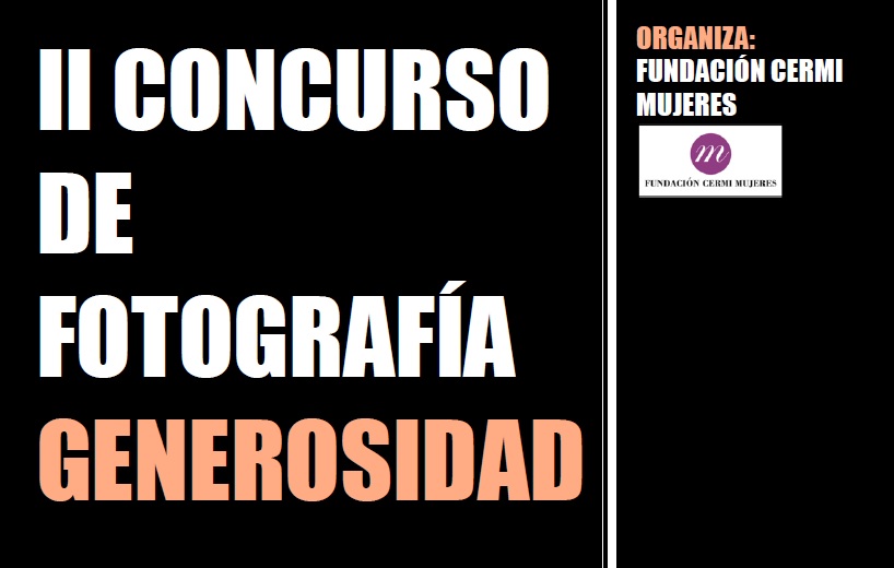 II Concurso de Fotografía ‘Generosidad’ de Fundación CERMI Mujeres