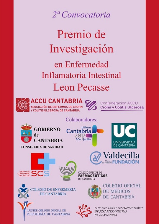 II Premio de Investigación en EII ‘Leon Pecasse’ para profesionales sanitarios