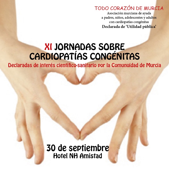 ‘XI Jornadas sobre Cardiopatías Congénitas’ de Todo Corazón de Murcia