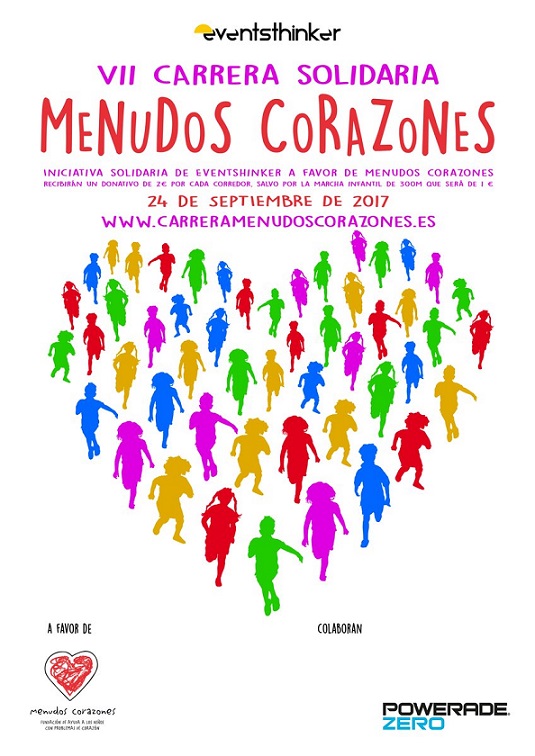 VII Carrera Solidara Menudos Corazones, el 24 de septiembre en Madrid