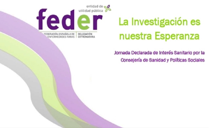 XI Jornada de Enfermedades Raras en Extremadura, el lunes en Badajoz