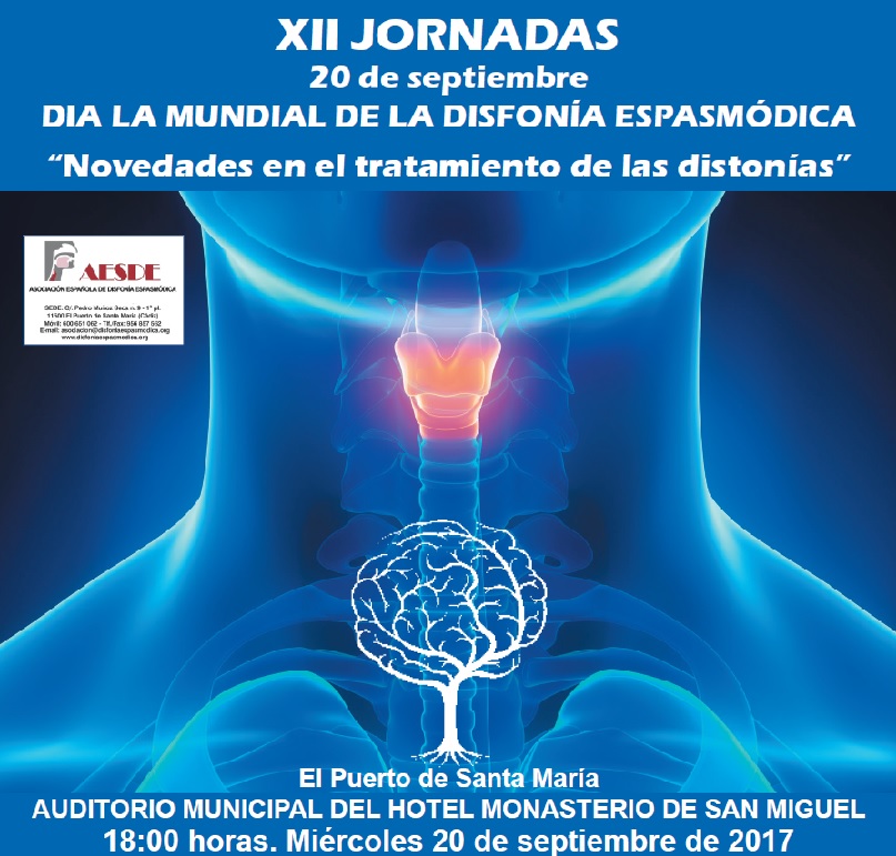 XII Jornadas de AESDE por el Día Internacional de la Disfonía Espasmódica
