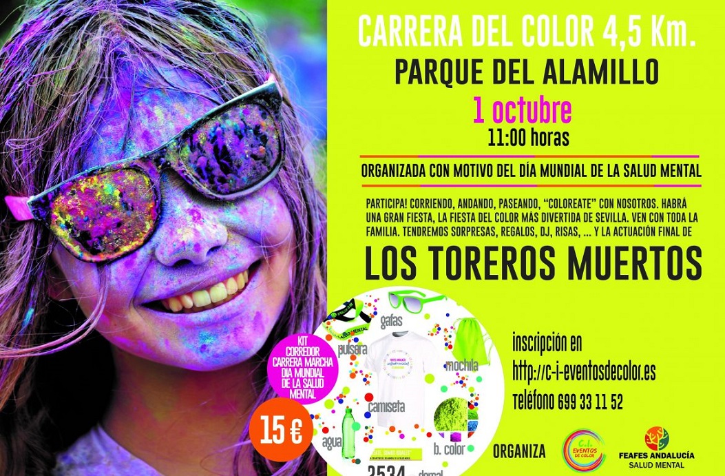 I Carrera Solidaria ‘¡Coloréate! Somos iguales’ de FEAFES Andalucía