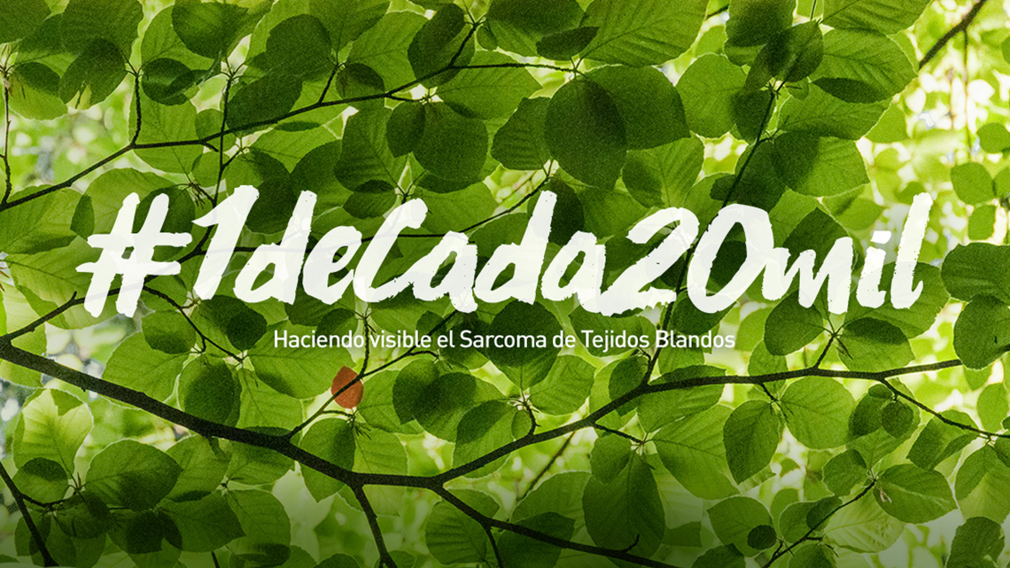Campaña ‘#1decada20mil’ para visibilizar los sarcomas de tejidos blandos