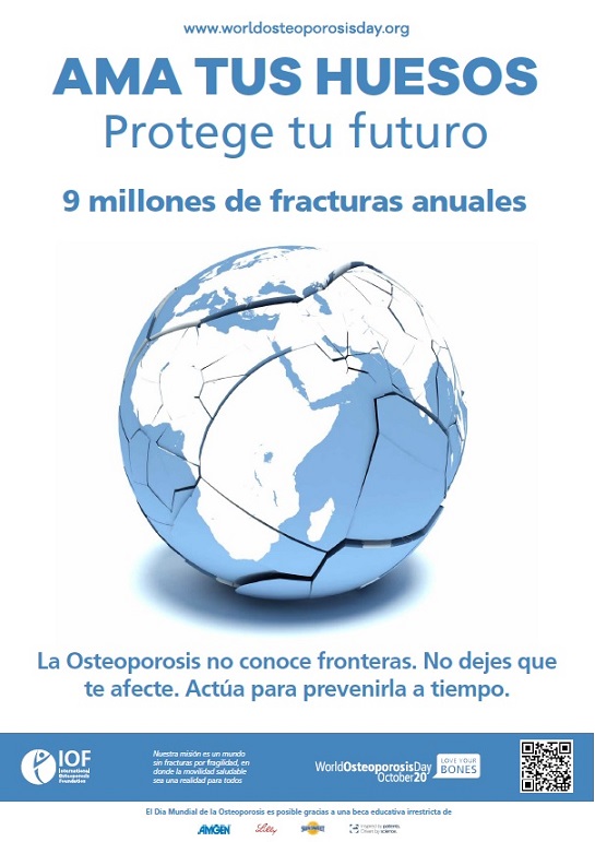 Este viernes, 20 de octubre, se celebra el Día Mundial de la Osteoporosis
