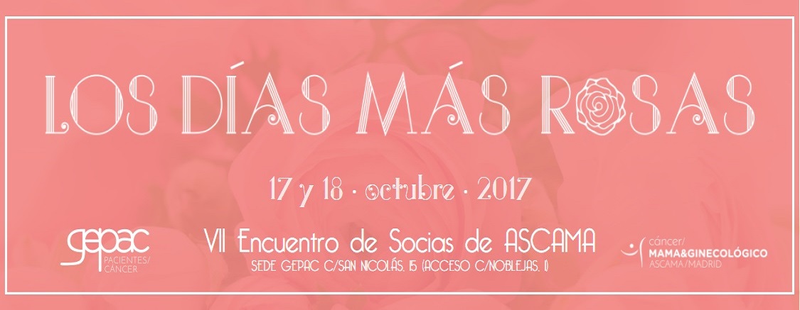 VII Encuentro ‘Los Días más Rosas’ sobre cáncer de mama de ASCAMA