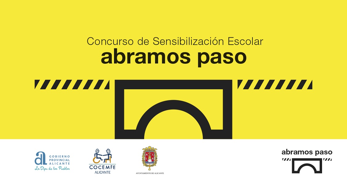 XI Concurso de Sensibilización Escolar ‘Abramos paso’ de COCEMFE Alicante