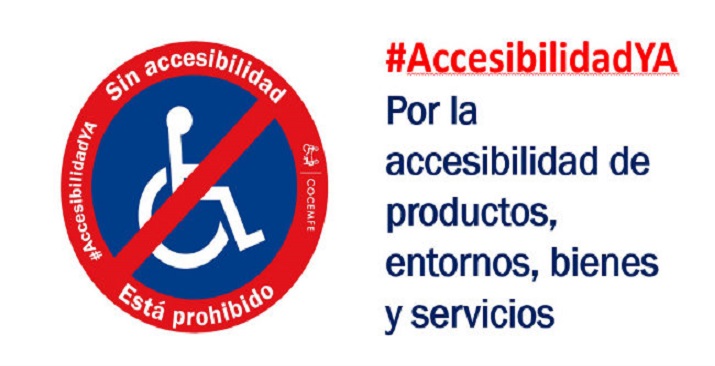 Concentraciones por todo el país para reclamar la accesibilidad universal