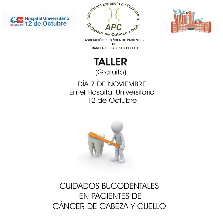 Talleres para pacientes de cáncer de cabeza y cuello y sus familiares