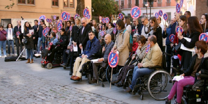 Éxito de participación en las concentraciones para reclamar la accesibilidad universal