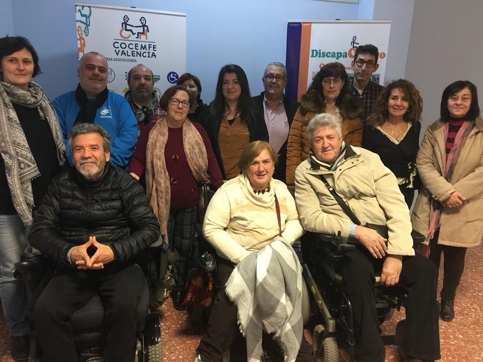 Proyecto de COCEMFE Valencia para el fomento de la participación asociativa