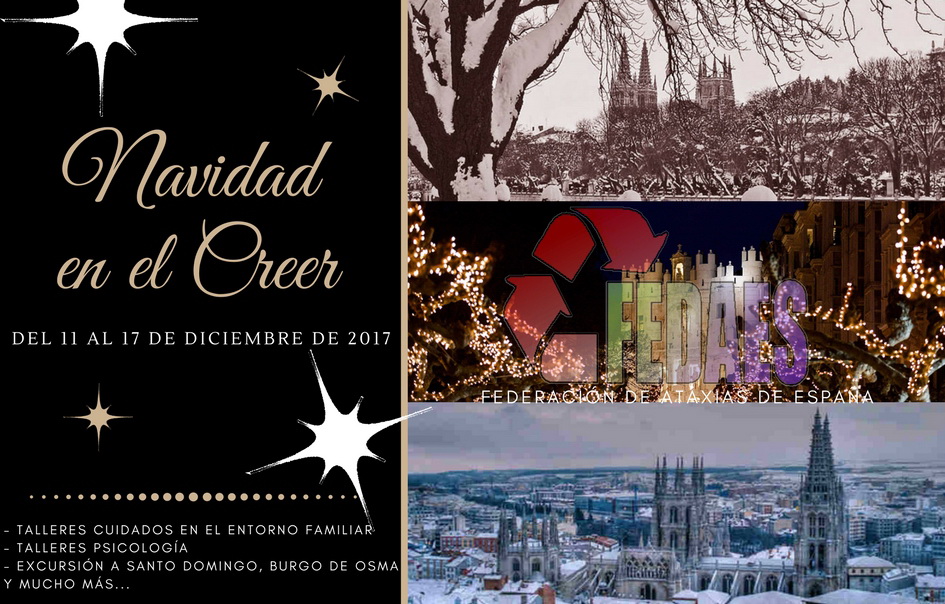 Encuentro Navideño de la Federación de Ataxias de España en el CREER