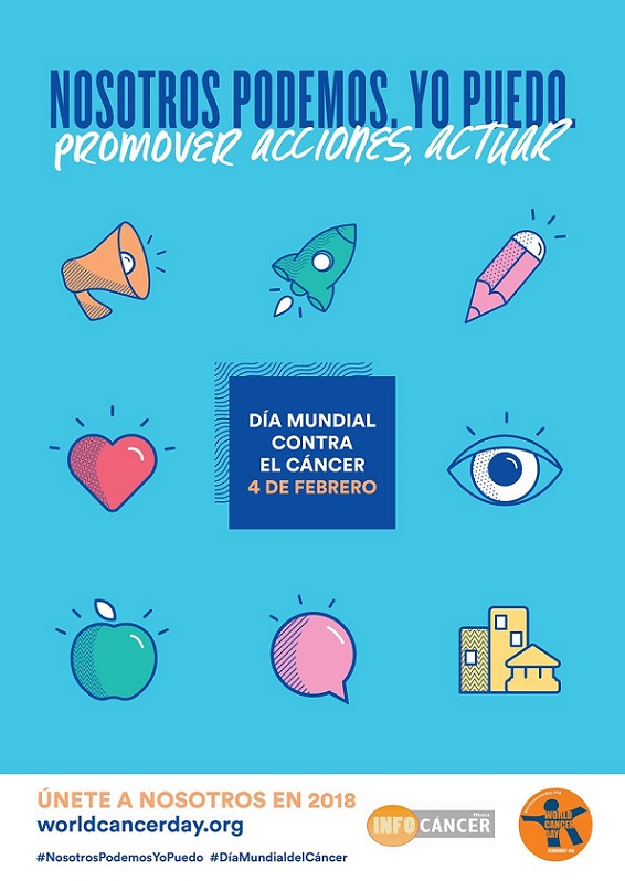 ‘Nosotros podemos. Yo puedo’, este domingo en el Día Mundial contra el Cáncer