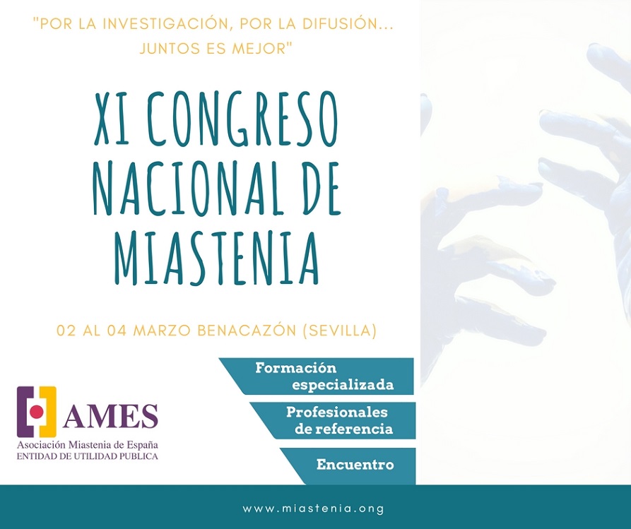 Benacazón acoge el XI Congreso Nacional de Miastenia de la AMES