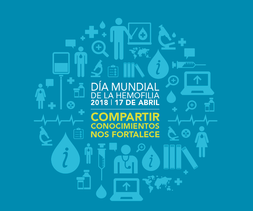 ‘Compartir conocimientos nos fortalece’ en el Día Mundial de la Hemofilia