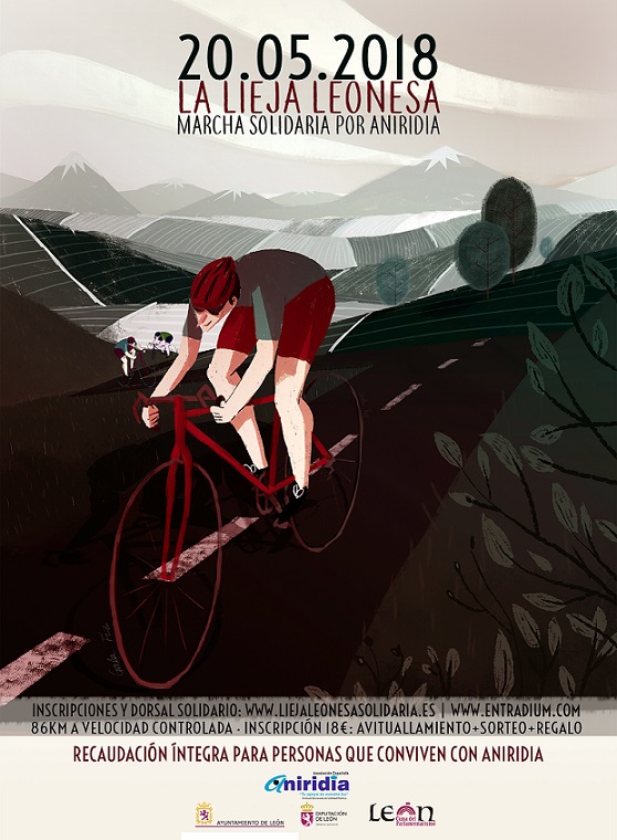 II Marcha Cicloturista ‘La Lieja Solidaria’ a favor de la AEA, el 20 de mayo en León