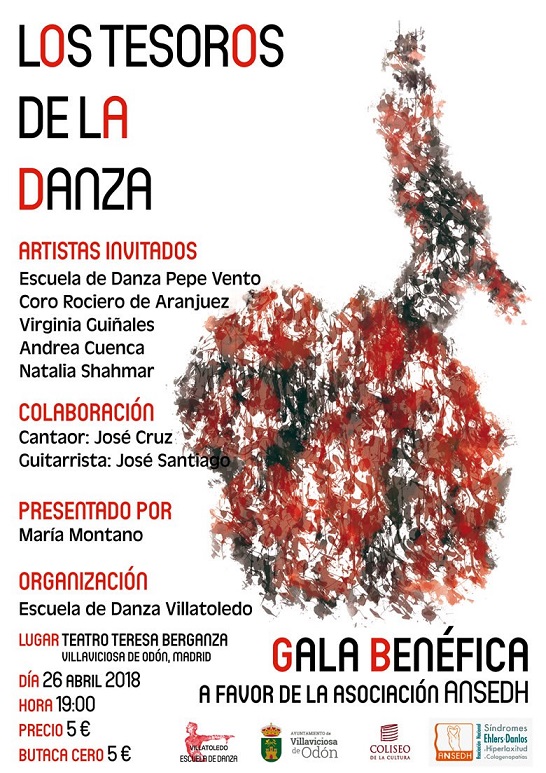 Gala de danza a beneficio de la ANSEDH, el jueves en Villaviciosa de Odón