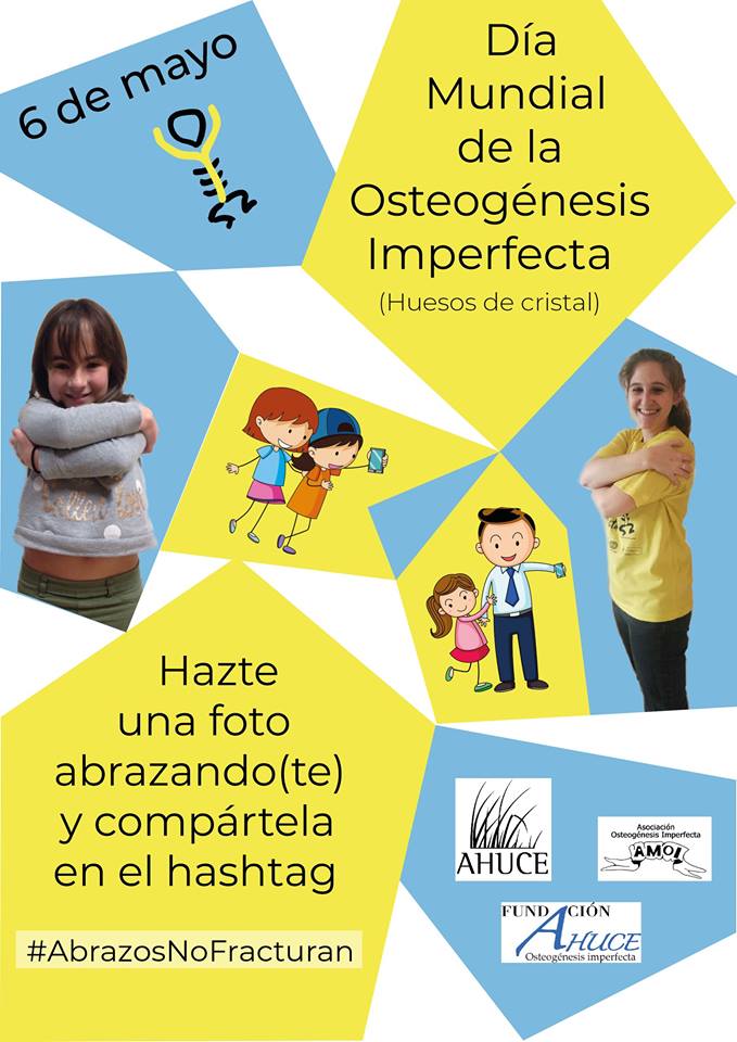 ‘#AbrazosNoFracturan’ en el Día Mundial de la Osteogénesis Imperfecta