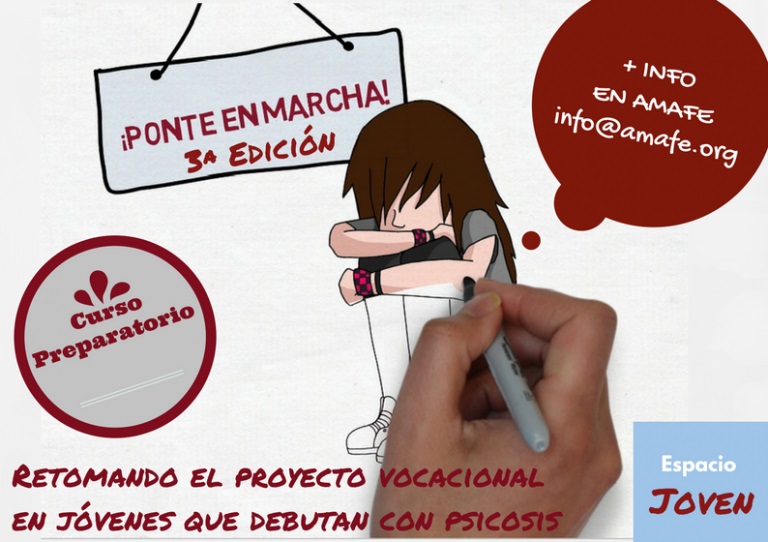 Inscríbete en la tercera edición del proyecto ‘Ponte en marcha’ de AMAFE