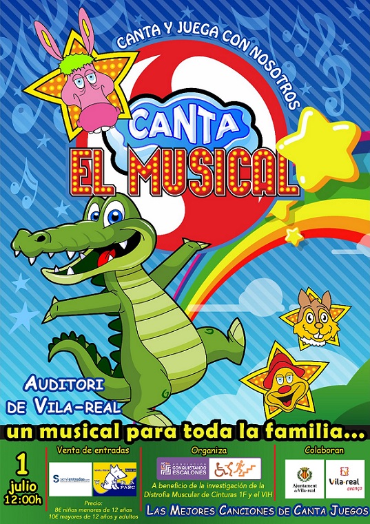 ‘Canta. El Musical’ para investigar la distrofia muscular de cinturas y el VIH