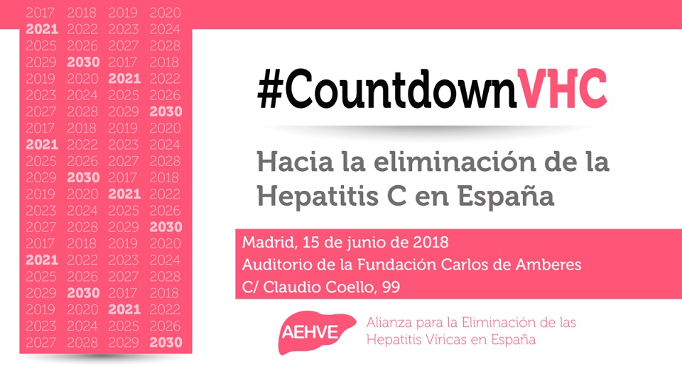 Jornada #CountdownVHC para analizar los retos de la eliminación del VHC