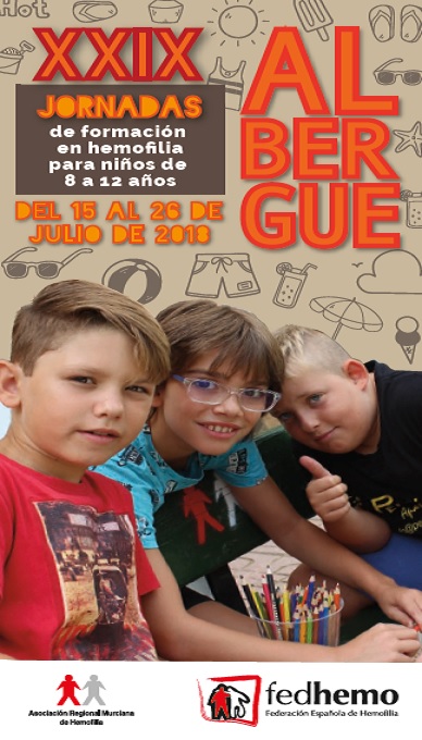 XXIX Jornadas de formación en hemofilia para niños de 8 a 12 años