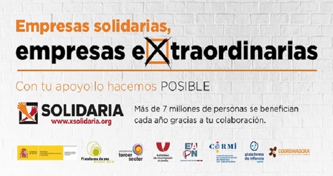 El CERMI pide la reglamentación urgente de la ‘X solidaria’ para empresas