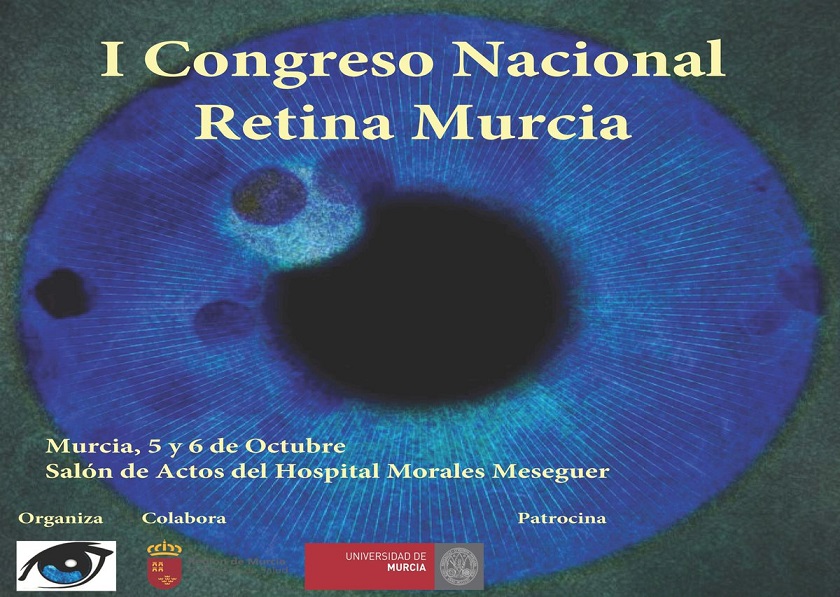 Inscríbete en el I Congreso Retina Murcia, el 5 y 6 de octubre en Murcia