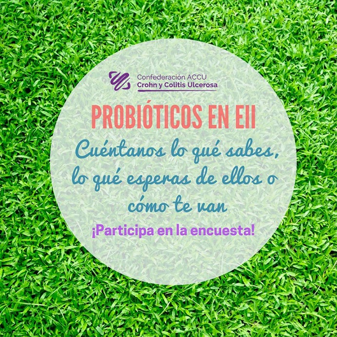 Encuesta online sobre el uso de probióticos por los pacientes con EII