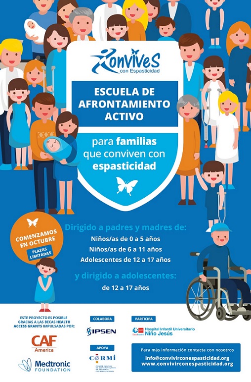 Escuela de Afrontamiento Activo para personas con Espasticidad en Madrid