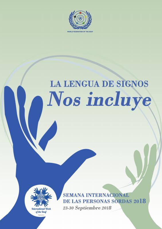 ‘La lengua de signos nos incluye’ en el Día Internacional de las Personas Sordas