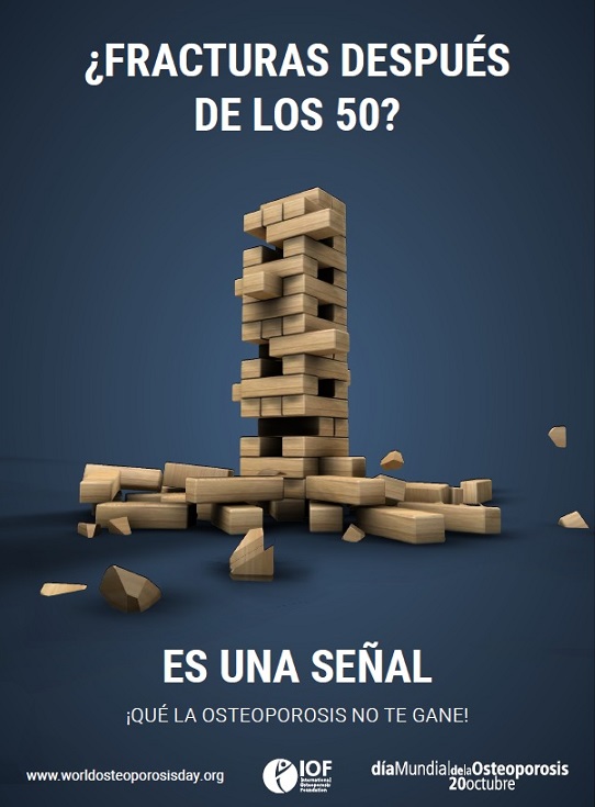 ‘Es una señal’, este sábado en el Día Mundial de la Osteoporosis