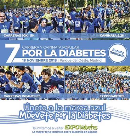 Abierta la inscripción en la ‘VII Carrera y Caminata Popular por la Diabetes’