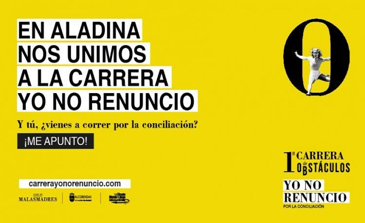 La carrera ‘Yo No Renuncio’, solidaria con Fundación Aladina