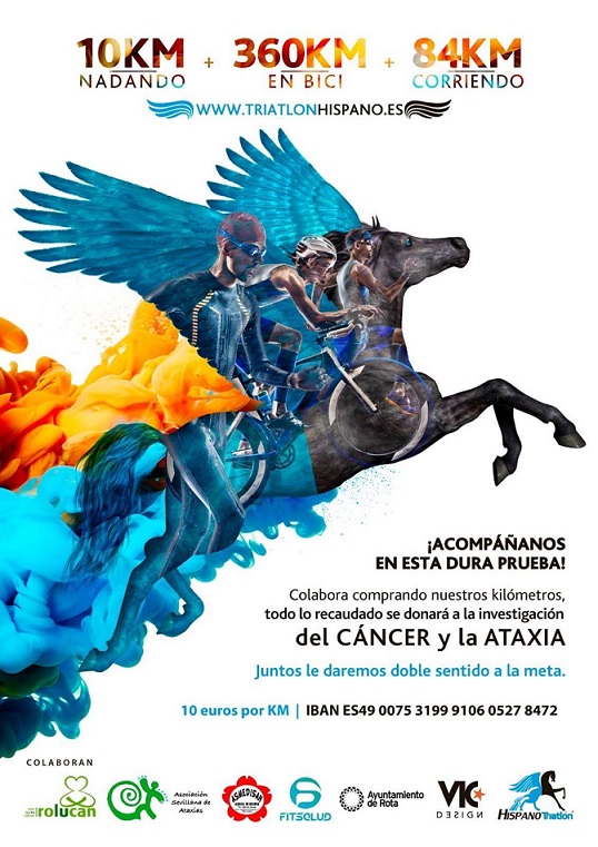 Kilómetros solidarios para la investigación del cáncer y la ataxia