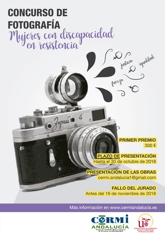 Concurso de fotografía ‘Mujeres con discapacidad en resistencia’