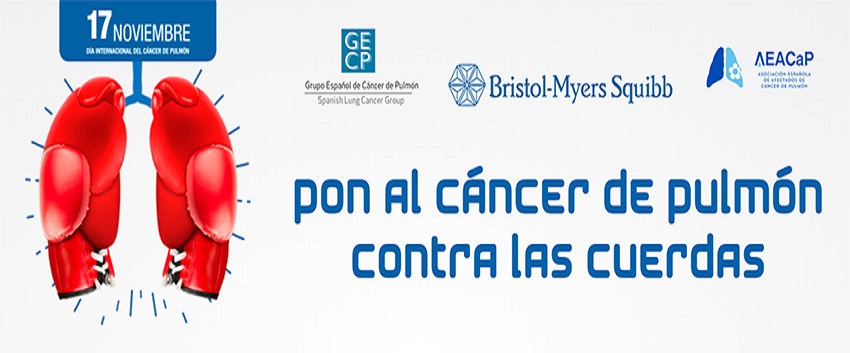 Este sábado, 17 de noviembre, se celebra el Día Mundial del Cáncer de Pulmón