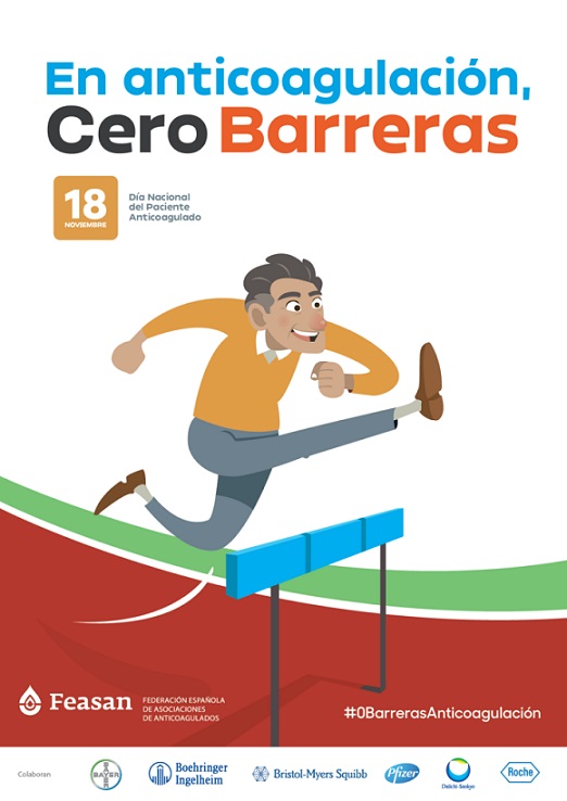 ‘En anticoagulación, cero barreras’ en el Día Nacional del Paciente Anticoagulado