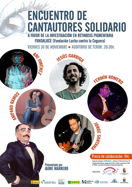 Encuentro de Cantautores para la investigación de la retinosis pigmentaria