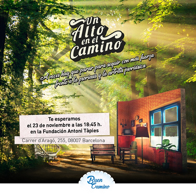 Evento ‘Un alto en el camino’ de Acción Psoriasis, este viernes en Barcelona