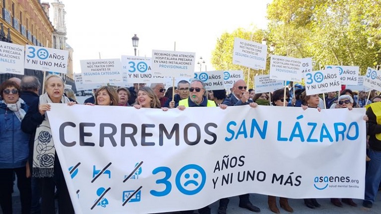 Compromiso para trasladar la Unidad de Salud Mental del Hospital San Lázaro al Virgen del Rocío de Sevilla