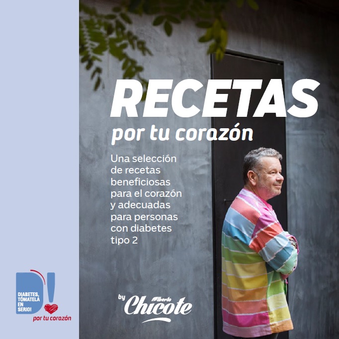 Recetario cardiosaludable de Alberto Chicote para pacientes con diabetes